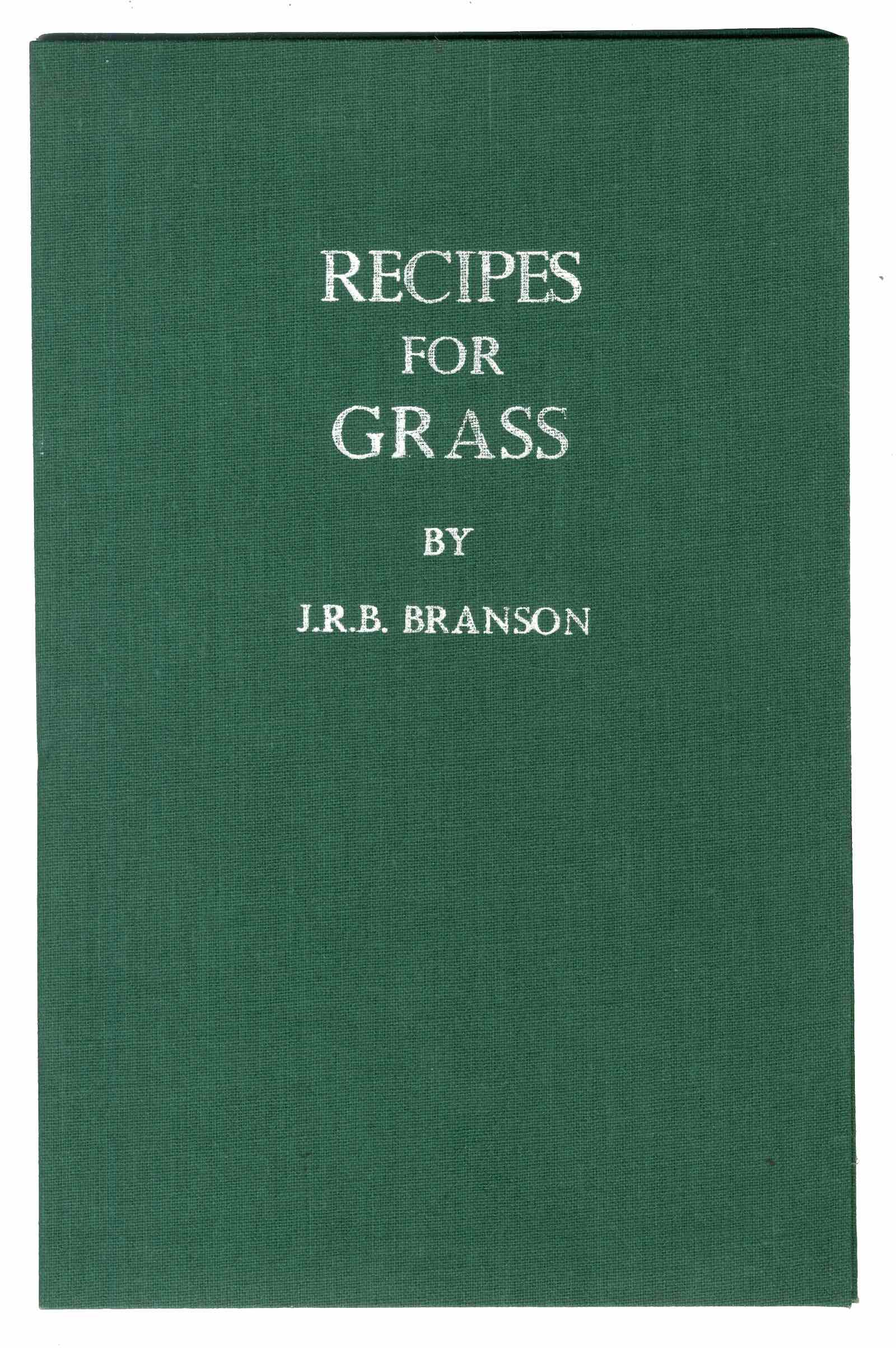 recipes for grass