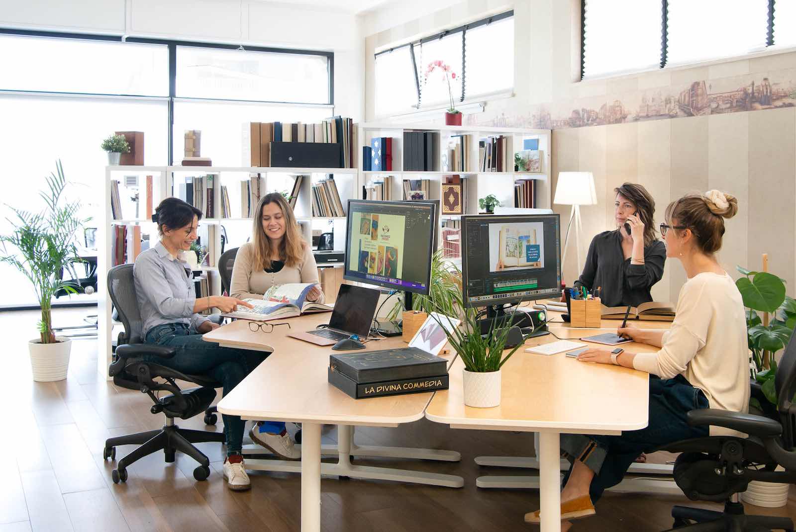 Daily routine at Facsimile Finder’s office in the Republic of San Marino