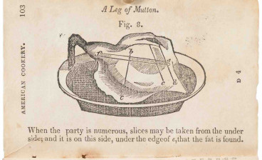 American Cookery, or, The Art of Dressing Viands, Fish, Poultry, and Vegetables and the Best Mode of Making Puff Pastes, Pies, Tarts, Puddings, Custards, and Preserves...Together with the rules of Carving at Dinner parties. Exemplified With Cuts by Amelia Simmons (Woodstock, A. Colton, 1831)