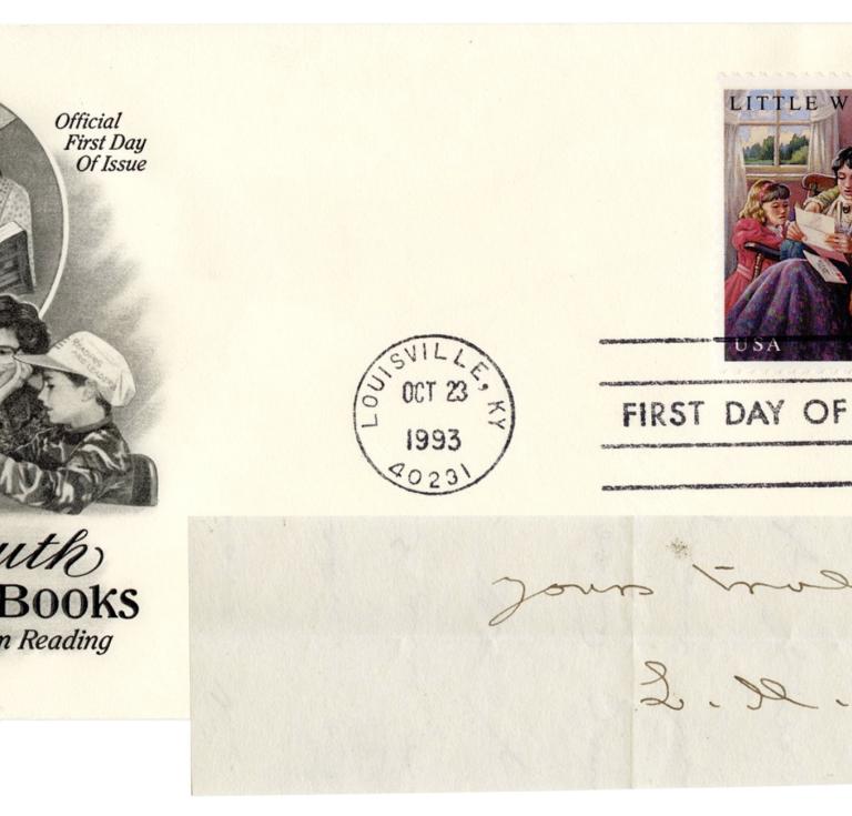 Louisa May Alcott signature