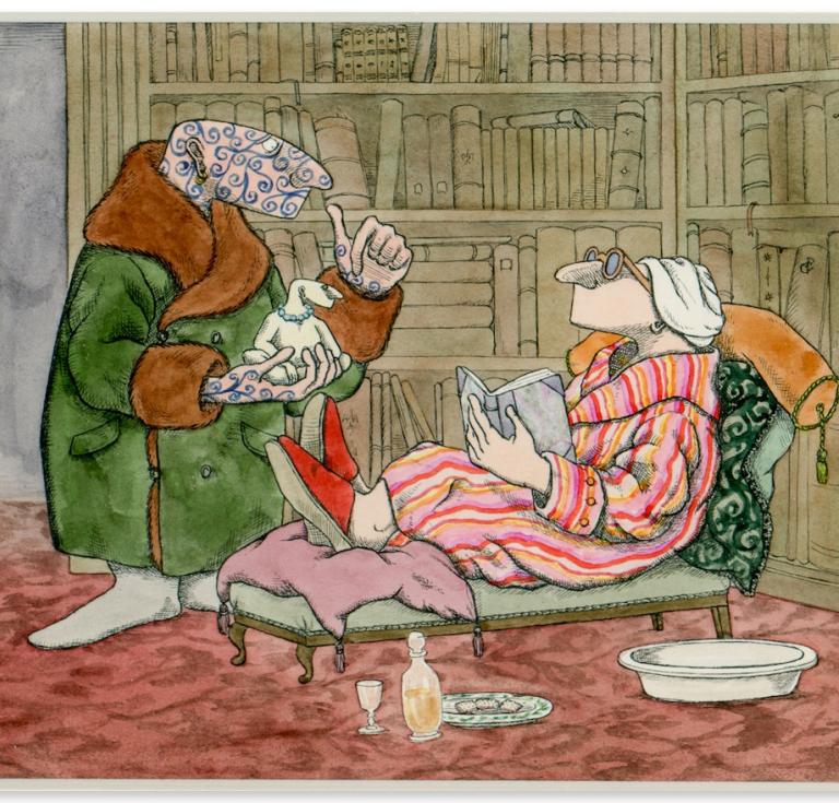 Tattooed Man and Associate