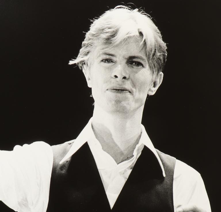 David Bowie photo by Ed Finnell
