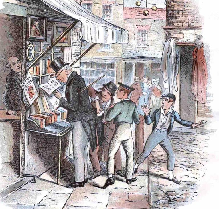 Oliver Twist by George Cruikshank