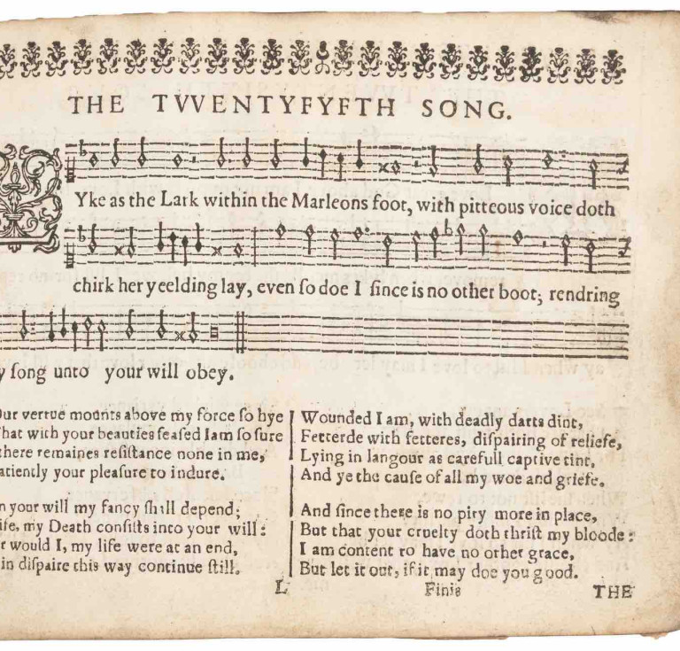 Cantus, songs and fancies