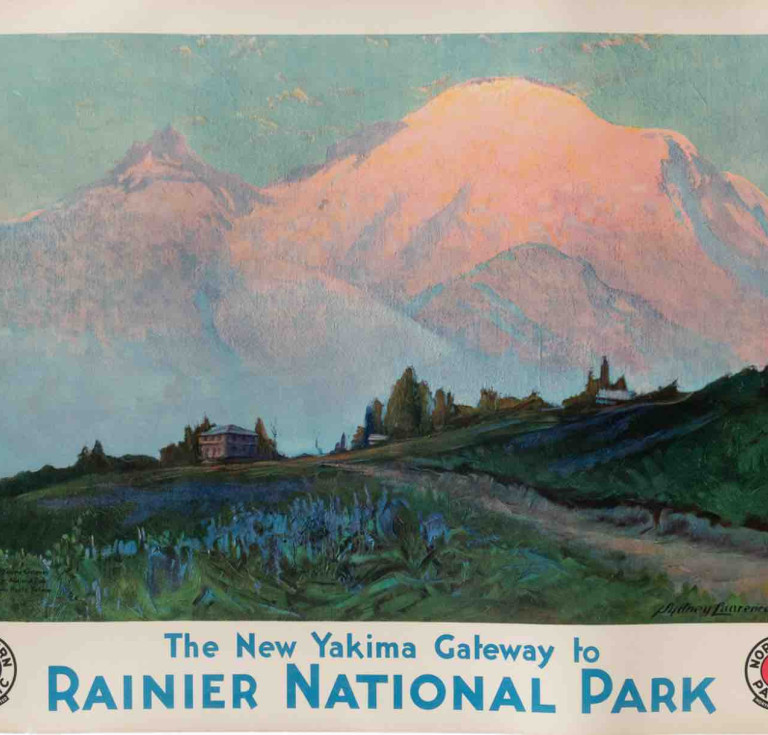 Sydney Laurence, Rainier National Park/The New Yakima Gateway, 1932